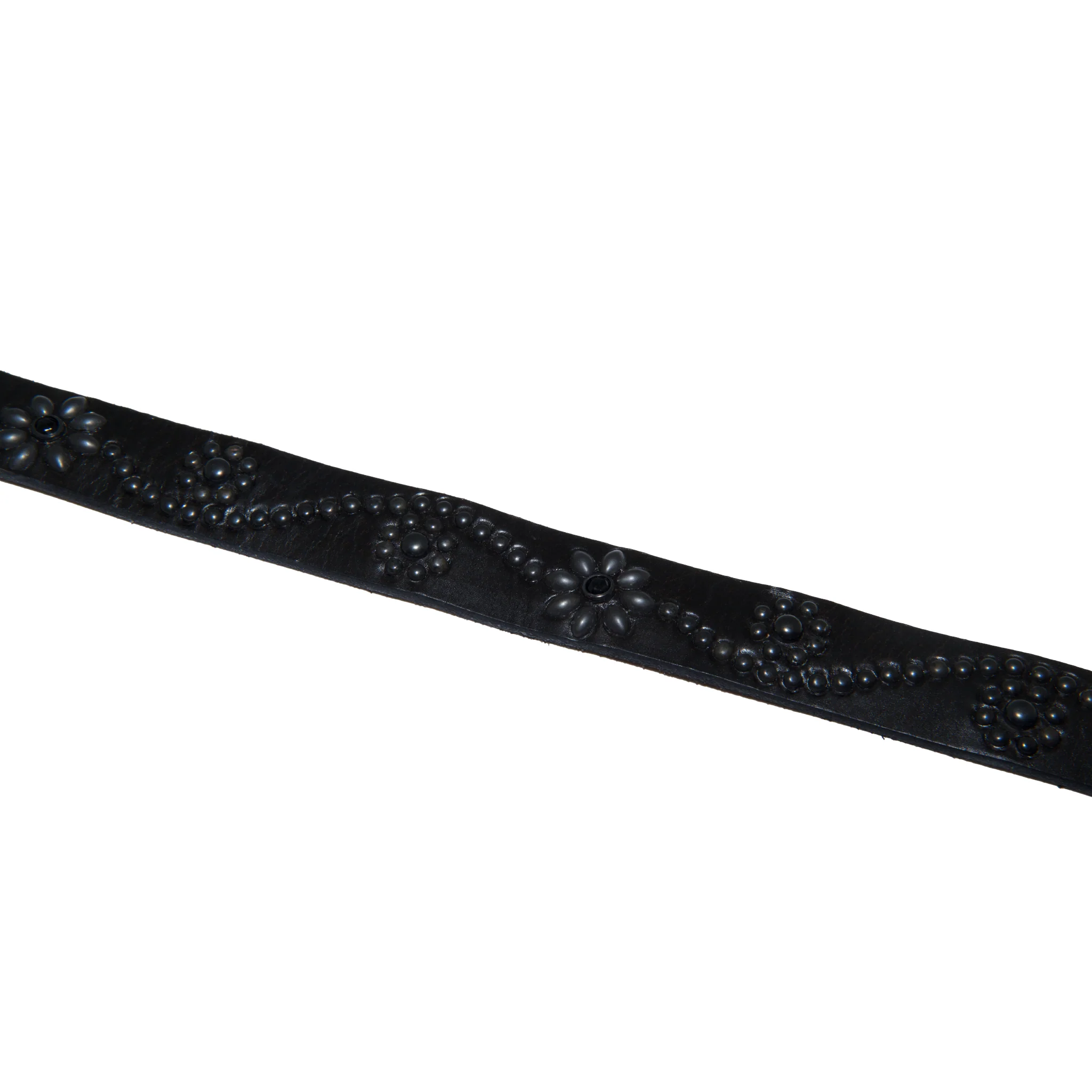 Better™ Gift Shop / Hollywood Trading Company / OrSlow - "Triple Black Stone" Leather Belt - Image 6