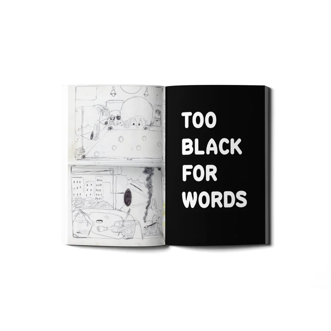 Coloured Publishing - "Hear the Sound of My Voice Talking Drown the Sound of My Feet Walking" Zine - Image 2