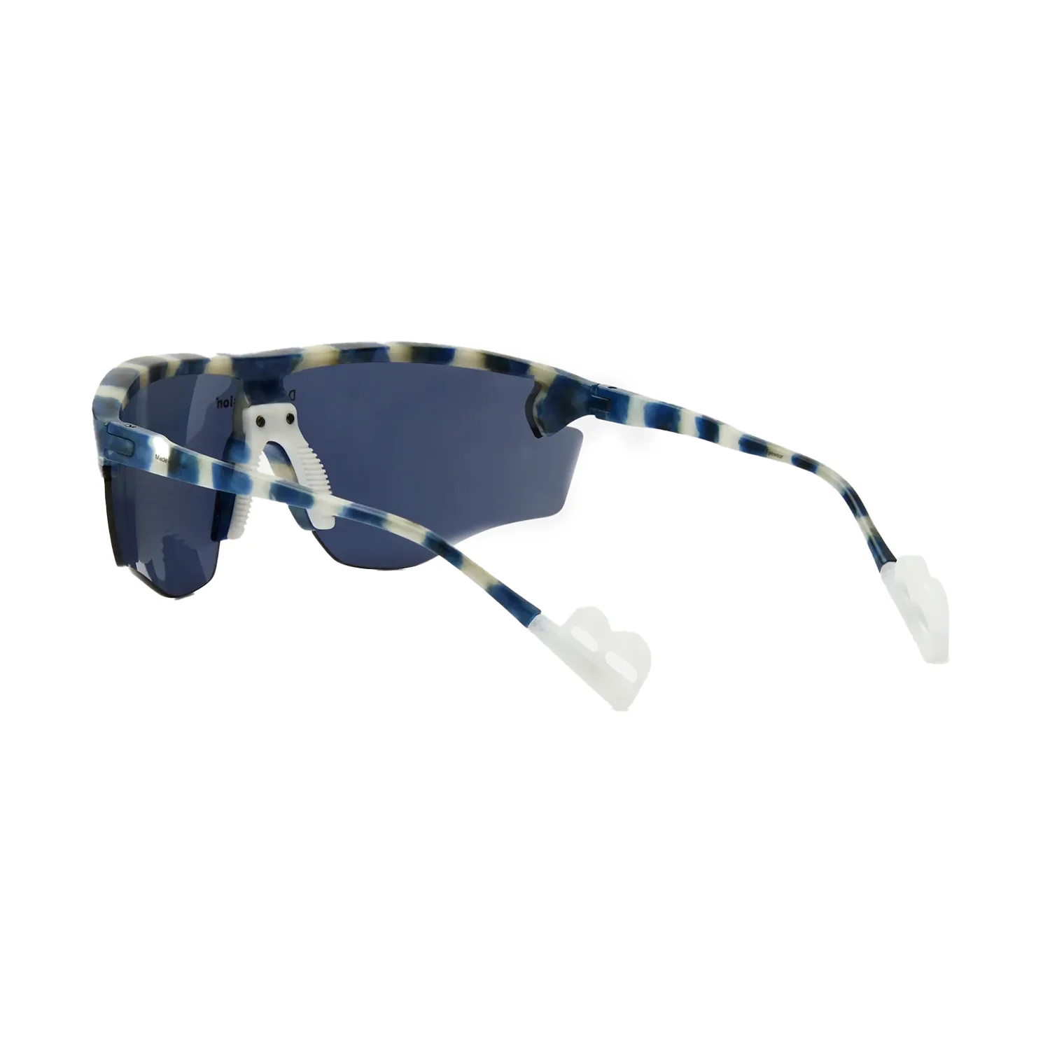 District Vision - Junya Racer "Better™ Gift Shop" Navy Mosaic/D+ Silver Flash Mirror - Image 3