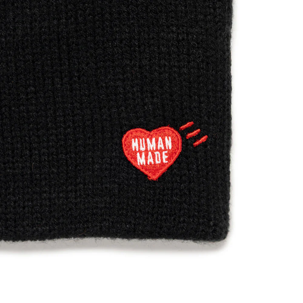 Human Made - "Balaclava" Knit Cap Black - Image 3