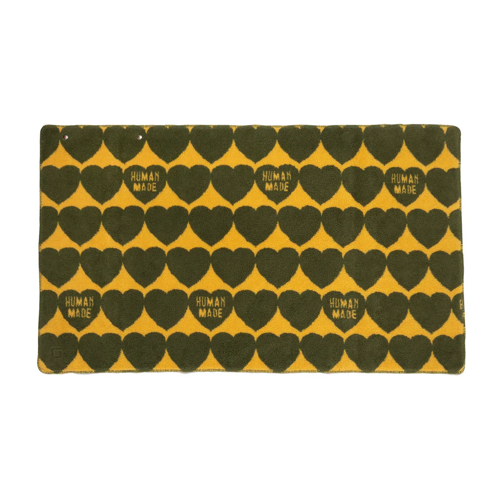 Human Made -  "Heart Fleece Blanket" - Image 2