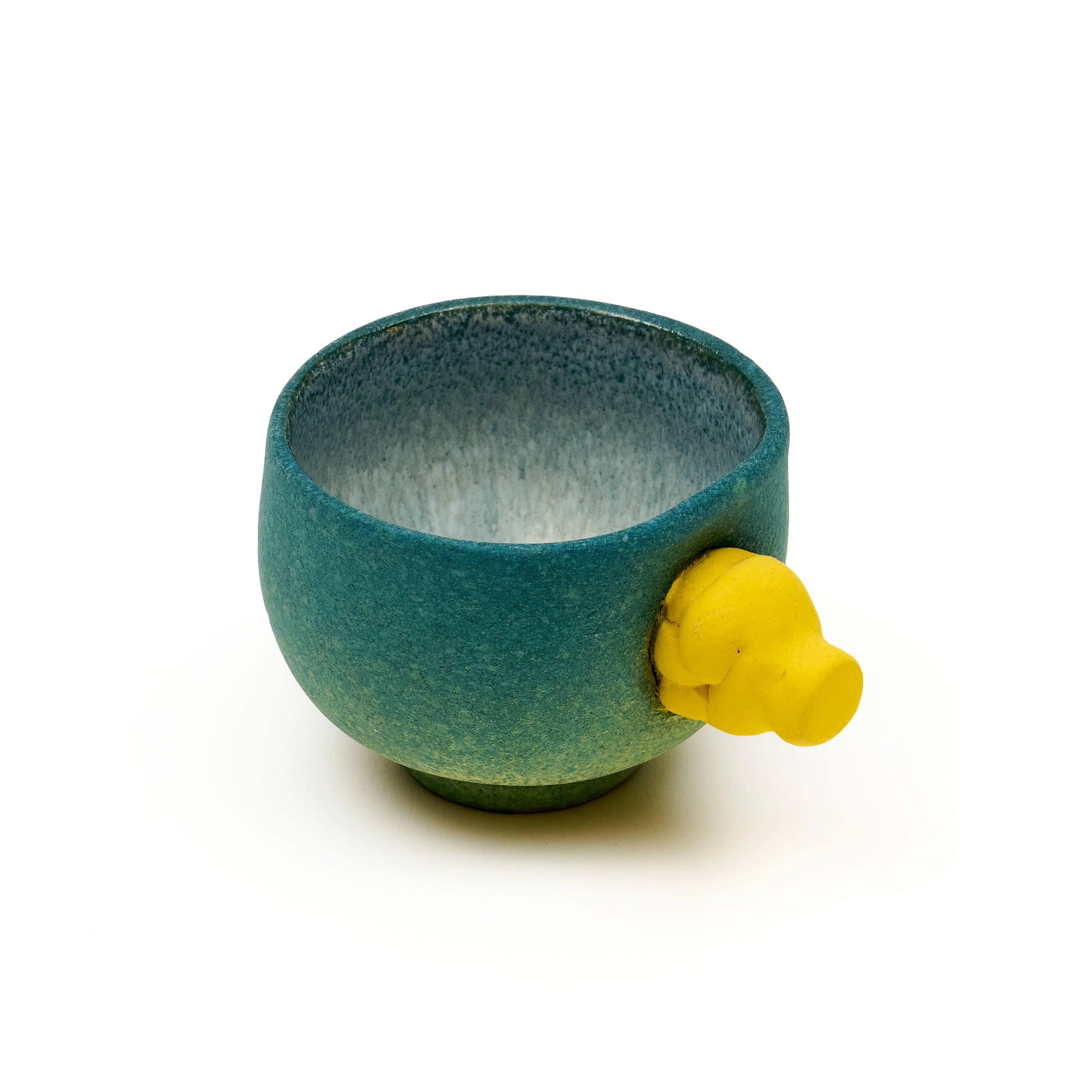 Satoshi Miyashita "Punch Pottery" Ceramic Sake Vessel - Image 5